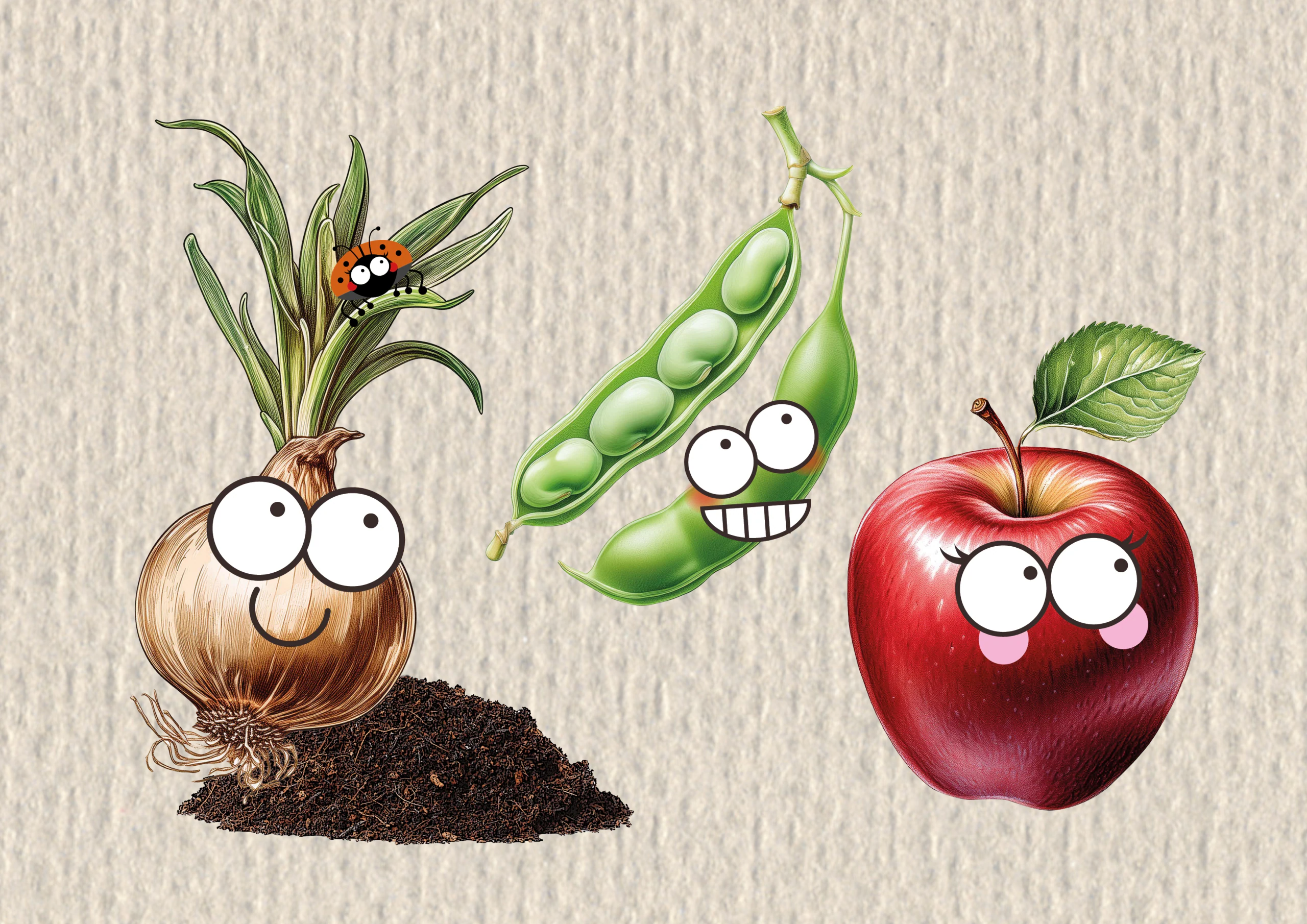 Jardin Potager, illustrazione editoriale 1